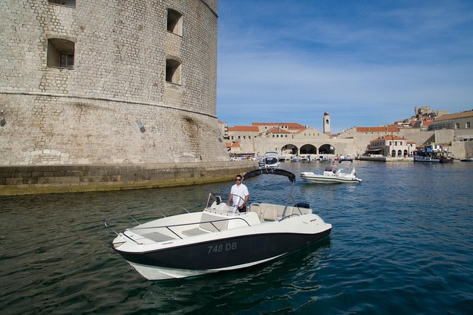 8h from Dubrovnik to the Elafiti islands with Quicksilver 675 boat - Leaving from Gruž Market at 10 a.m.