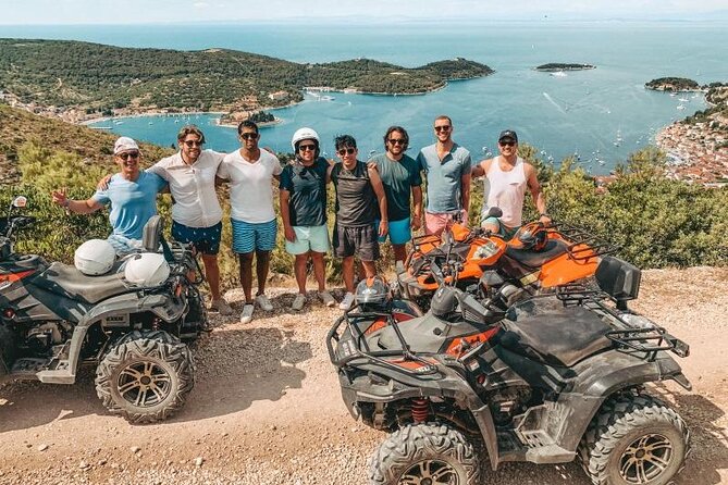 Adrenaline Quad Safari Tour - Mount Hum and the view over Komiža