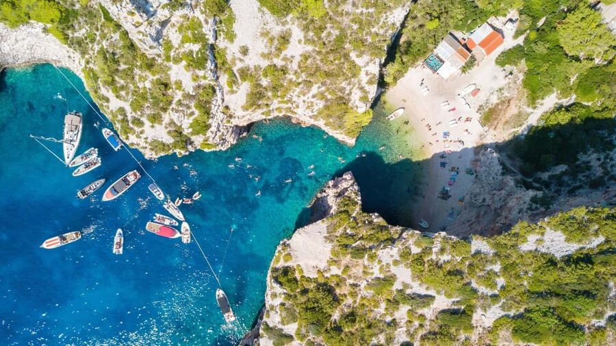 Adriatic Adventure: Blue Cave & 6 Islands Speedboat Escape - A full Adriatic day from Split