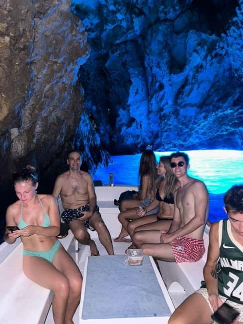 Adriatic Adventure: Blue Cave & 6 Islands Speedboat Escape - Stiniva Cove, cliffs and cold water