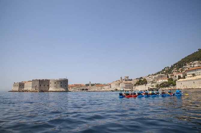 Afternoon Kayaking in Dubrovnik - Paddling toward Lokrum Island