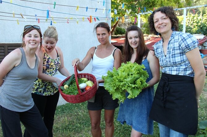 Authentic Garden to Table Cooking Class in Dubrovnik Countryside - Goat milking and the playful side of farm life