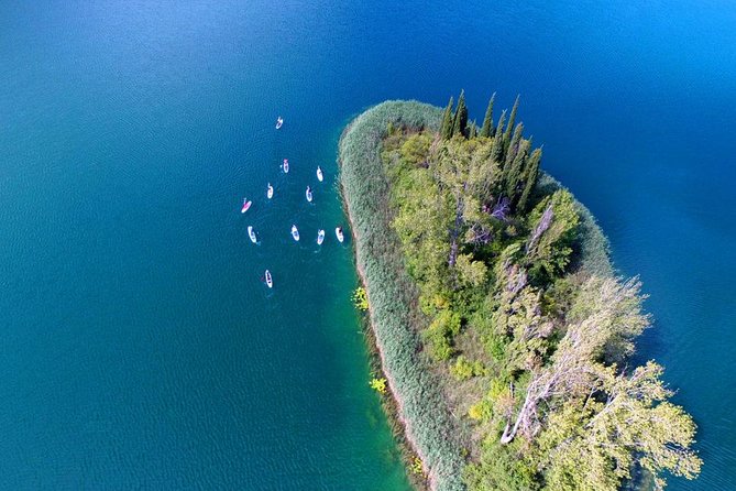 Bacina Lakes Stand-Up Paddle Board Tour - Under the old Ždrioc bridge