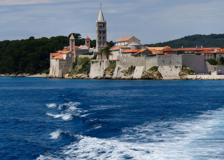 Baška: Rab Island and Zavratnica Fjord Boat Tour with Lunch - Passing Grgur, the former women’s prison island