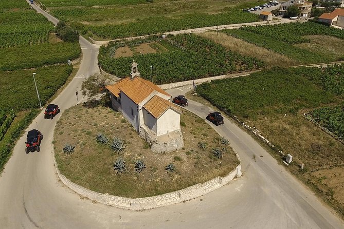 Best of Korcula island winery's by 4X4 Canam buggys with lunch - Swimming and snorkeling at a less crowded beach