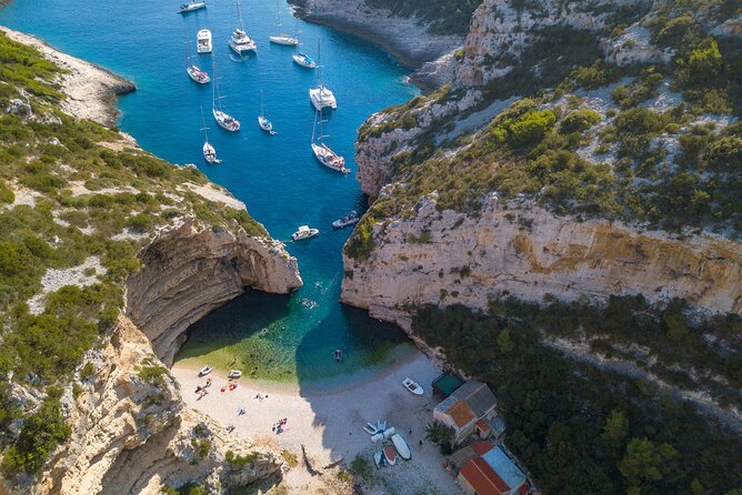 Blue Cave and Town Hvar with 5 Island Boat Tour - The Blue Cave and the price of entry