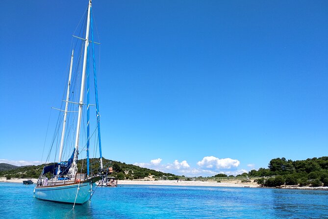 Blue Cave, Blue Lagoon, Pakleni Islands Group boat tour from Hvar - Stiniva Cove: cliffs, swimming, and a short landing