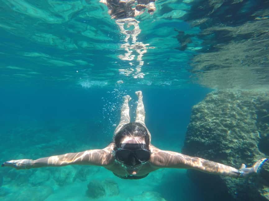 Blue Cave-Green caves-Lopud Sandy beach - tour with drink - Snorkeling Is a Main Part of the Day