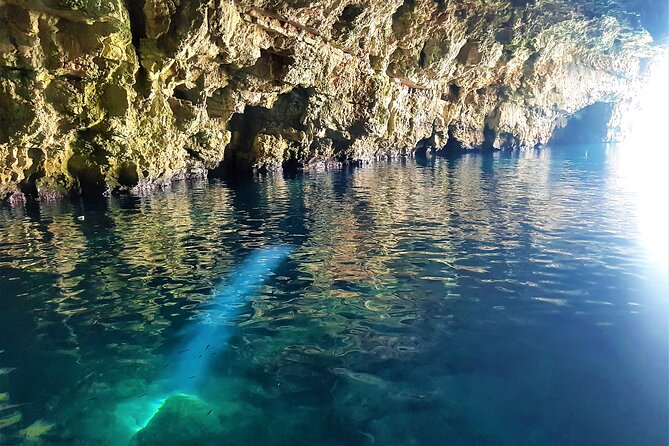 Blue cave group tour with swimming and snorkelling from Hvar - Palmizana Bay and the late lunch stop