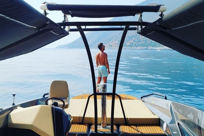 Blue cave & Hvar, 5 islands speed boat tour with unique boats from Split - Budikovac and the best swim of the day