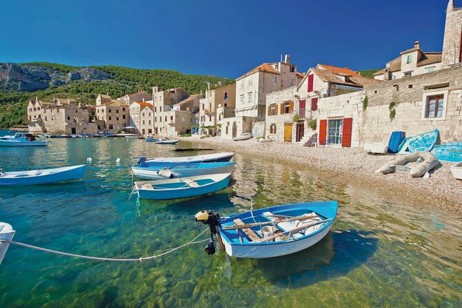 Blue Cave, Hvar, Vis and Pakleni Islands Group Speedboat Tour - The Pakleni Islands finish the day in the water