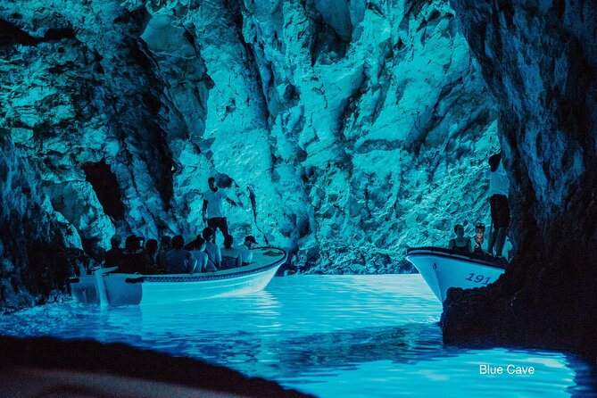 Blue cave, Mama Mia and Hvar, 5 island speedboat tour from Trogir - Starting in Trogir and crossing to Bisevo