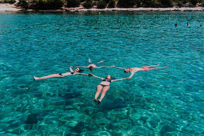 Blue cave, Mama Mia and Hvar, 5 island speedboat tour from Trogir - Stiniva Cove from the sea