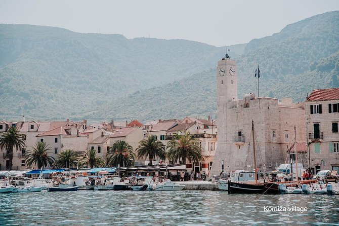 Blue cave, Mamma Mia and Hvar, 5 islands speedboat tour - Srebrena, the Mamma Mia Photo Stop