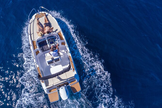 Blue Cave Three Green Caves Private Tour, free drinks and pickup - What the boat setup means for your day