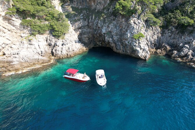 Blue cave tour - 4 caves and sandy beach - What the boat ride is really like