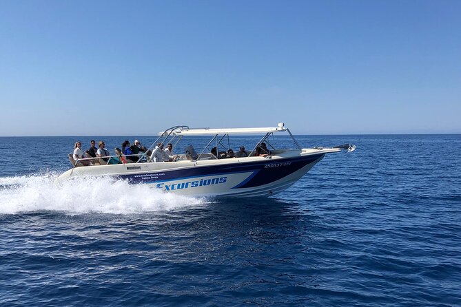 Blue Cave & Vis Island speedboat tour from Hvar - Stiniva Cove and its steep cliffs