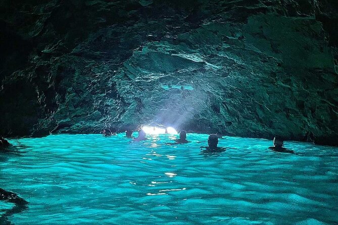 Blue & Green Cave,Sunj beach Small Group Tour with Speedboat - Kolocep Island and the blue cave