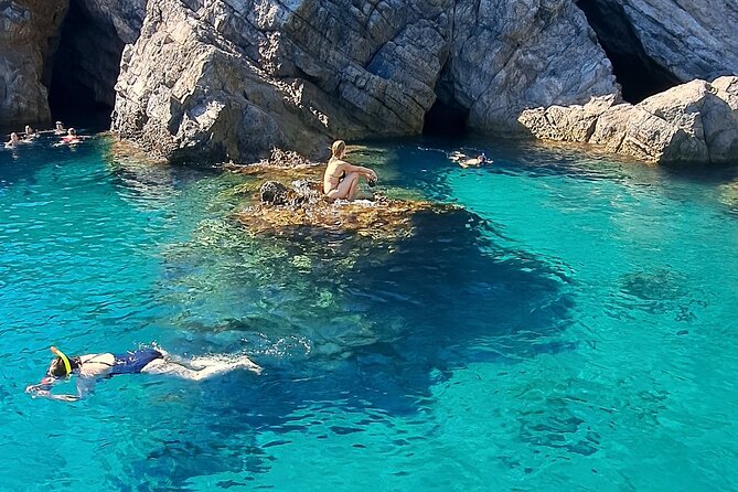 Blue & Green cave,Šunj beach - with drinks small group speedboat - A useful half-day escape from Dubrovnik