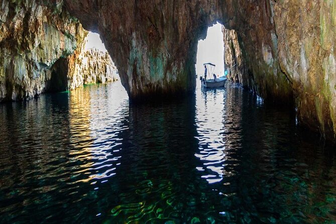 Blue & Green Cave Vis Island and Pakleni Islands Private Day Trip from Hvar - The Blue Cave on Biševo