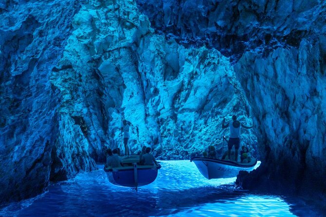 Blue & Green Cave Vis Island and Pakleni Islands Private Day Trip from Hvar - Budikovac Island: your first swim