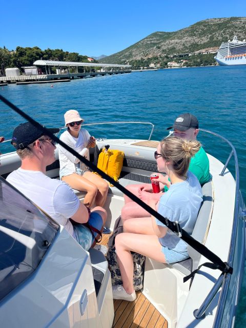 Blue&Green caves,beach Sunj with drinks - Setting off from Dubrovnik’s Lapad waterfront