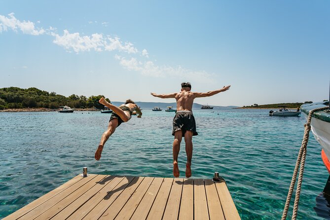 Blue Lagoon & 3 Islands Small-Group Speedboat Tour - Blue Lagoon at Krknjasi Bay: The Main Swimming Stop