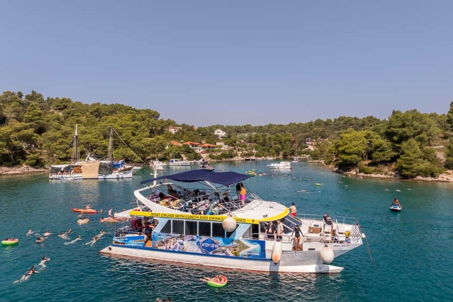 Blue Lagoon & Islands Day Cruise from Split with Lunch - Leaving Split for a full day on the water
