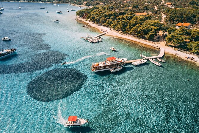 Blue Lagoon & Šolta Island from Trogir LUNCH & DRINKS INCLUDED - Leaving Trogir for the Blue Lagoon