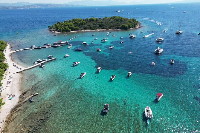 Blue Lagoon Tour from Split with Bottled Water and Wine Included - Čiovo Island and the final beach hour