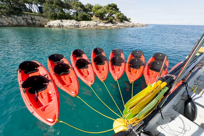 BOAT & KAYAK! Sea Adventure - Snorkeling & Cliff Jumps - Cliff jumping at 4 and 9 meters