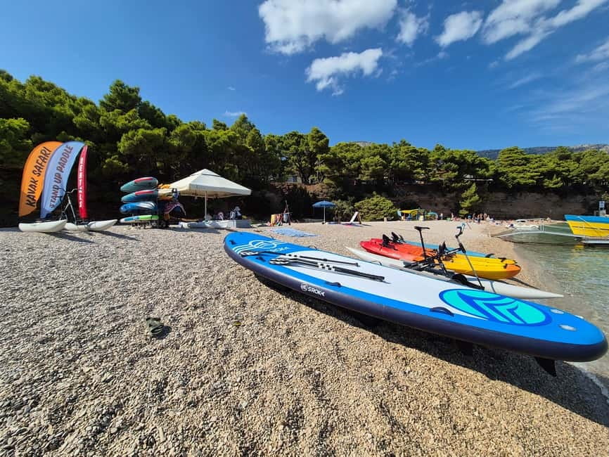 Bol: Zlatni Rat Beach Stand Up Paddle Board Rental - Key points to know before you go