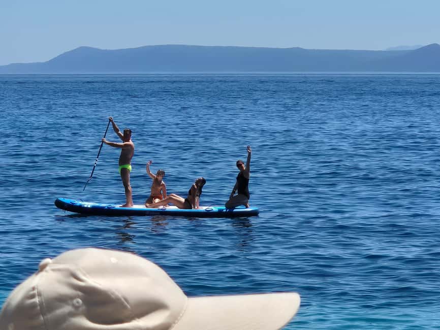 Bol: Zlatni Rat Beach Stand Up Paddle Board Rental - What happens during the one-hour rental