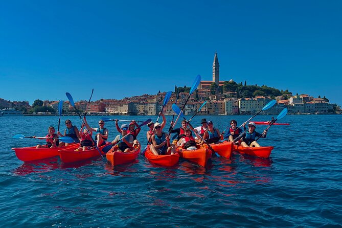 BUBA-Kayak Tours Rovinj FREE-drinks,pictures,snorkeling equipment - Starting at Porton Biondi Beach Bar