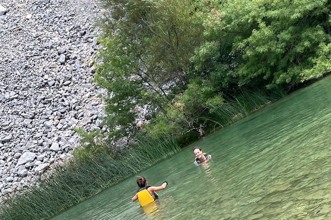 Canoe safari adventures at Zrmanja river day tour - Paddling through the river scenery