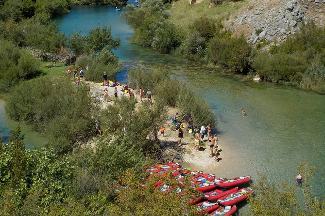 Canoe safari / rafting on river Zrmanja - Four hours on the river, with a waterfall in the mix