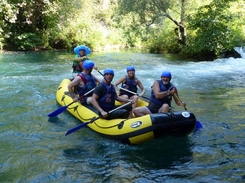 Cetina River: Rafting and Cliff Jumping Tour - The cave section and wet-rock scrambling