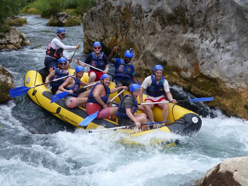 Cetina River: Rafting and Cliff Jumping Tour - Cliff jumping up to 5 meters