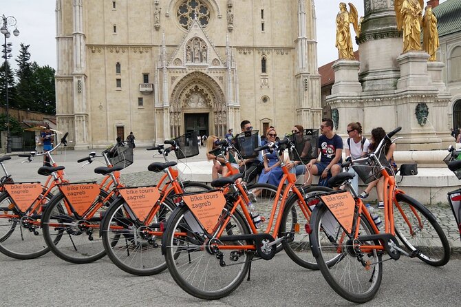 Classic Zagreb Bike Tour - Tkalčićeva Street and Bloody Bridge