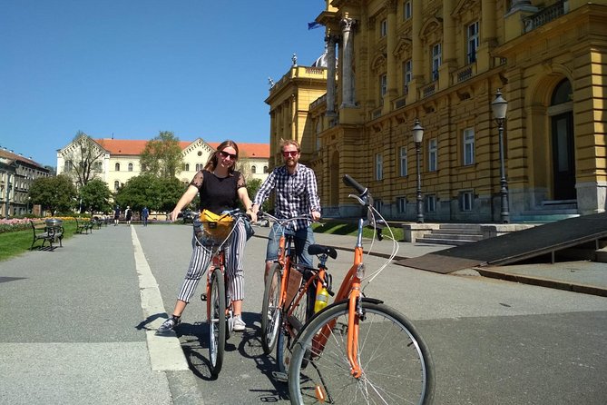 Classic Zagreb Bike Tour - King Tomislav Square and Zrinjevac