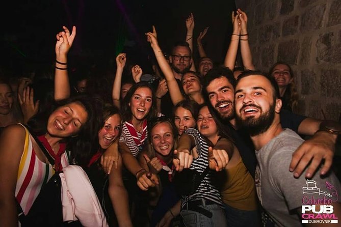 Columbo Pub Crawl Dubrovnik - Top G for welcome drinks and photos