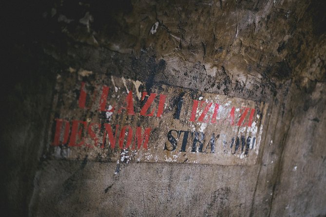 Communism & Croatian Homeland War Tour - Kaptol and the basement shelter