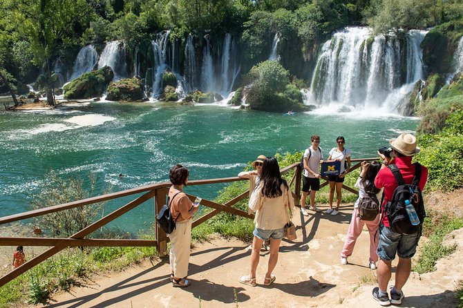 Day Trip to Mostar and Kravice (English-Español) - Kravice Waterfalls: a beautiful hour by the Trebižat River