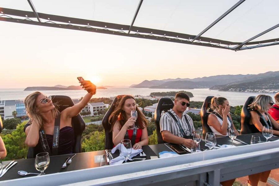 Dinner in the Sky Dubrovnik - Arriving at Valamar Lacroma Dubrovnik