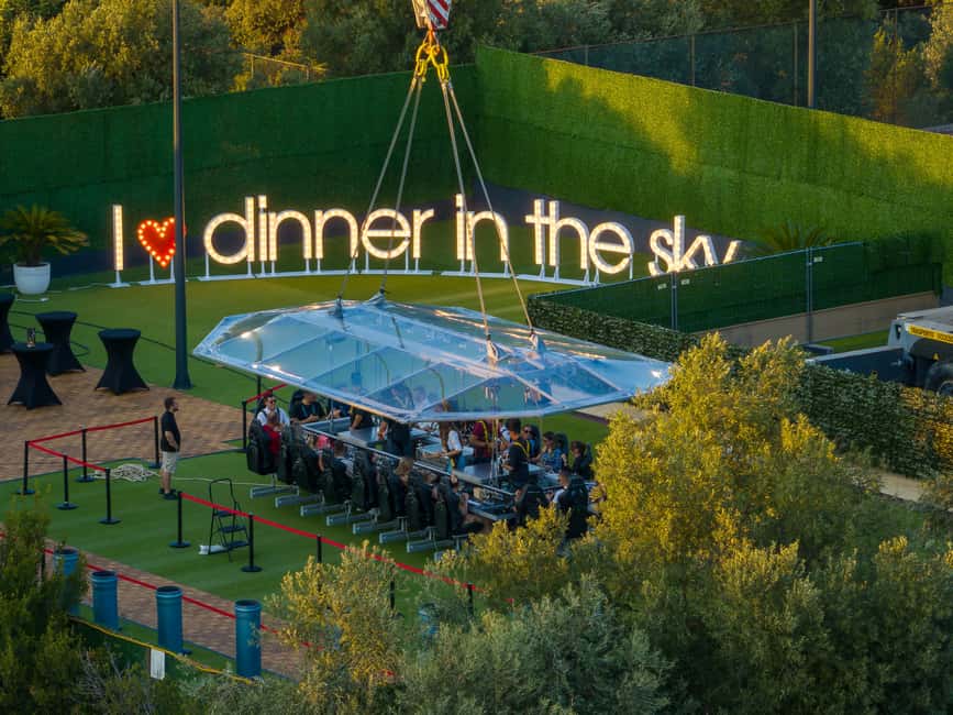 Dinner in the Sky Dubrovnik - What the cooking show adds