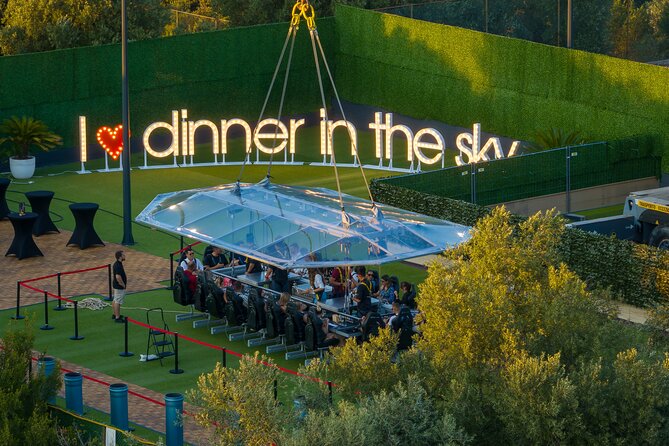 Dinner in the Sky Dubrovnik - Dine 50m above ground - Arriving at the Valamar Lacroma Hotel