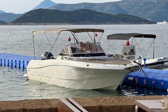 Discover Elaphite Islands and Hidden Caves in Dubrovnik - A private boat for up to four people