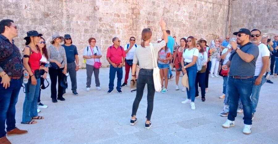 Dubrovnik: 1.5-Hour Guided Old Town Walking Tour - Starting outside Pile Gate with Lovrijenac in view