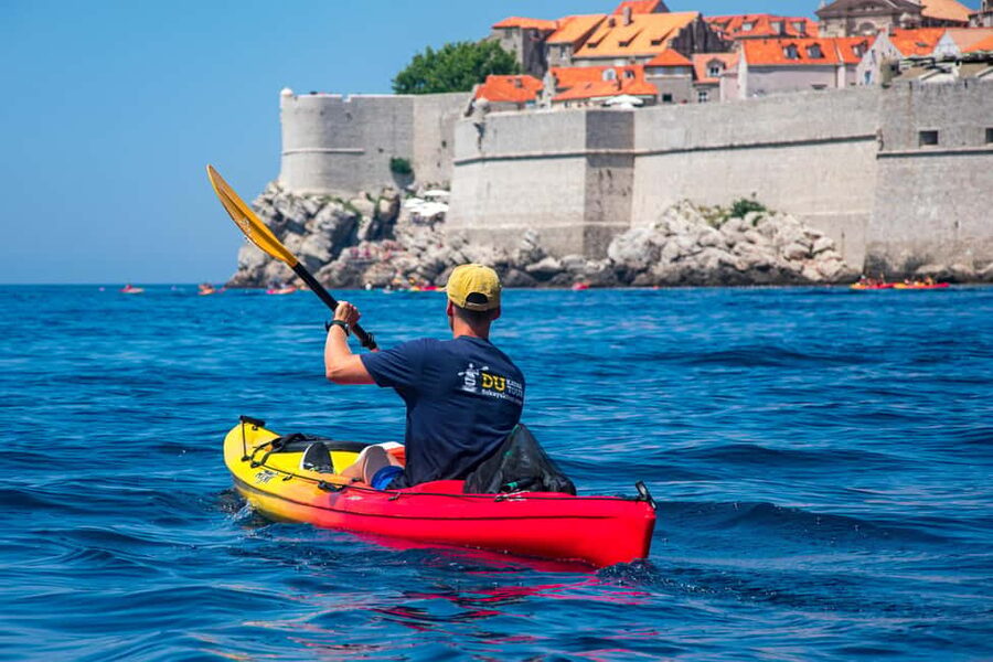 Dubrovnik: 2 or 3-Hour Morning Kayaking & Snorkeling Tour - Finding the Blue Umbrella at Pile Gate