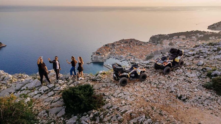 Dubrovnik: 3-hour ATV Safari Tour with Hotel Transfers - Srebreno: a short briefing before the engines start
